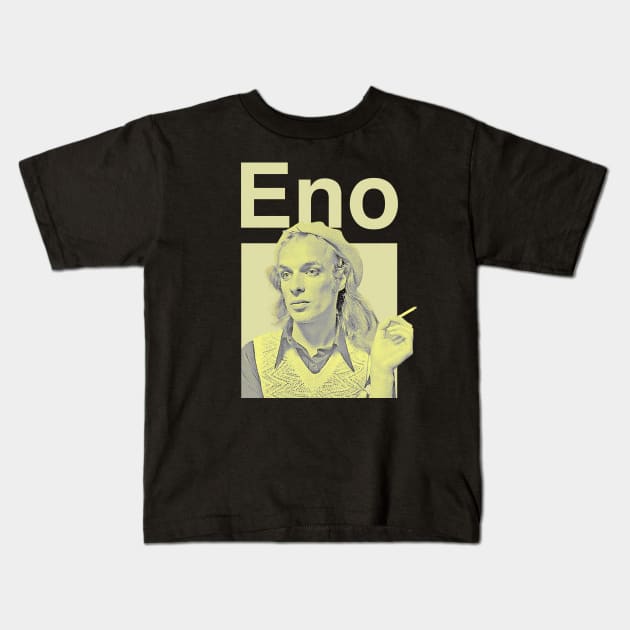 Brian Eno Kids T-Shirt by FrozenCharlotte